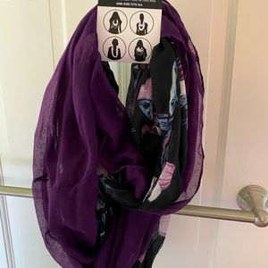 Jade Deer scarves. New